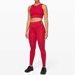 Lululemon X Barry's Stronger As One Tight 28" size 6